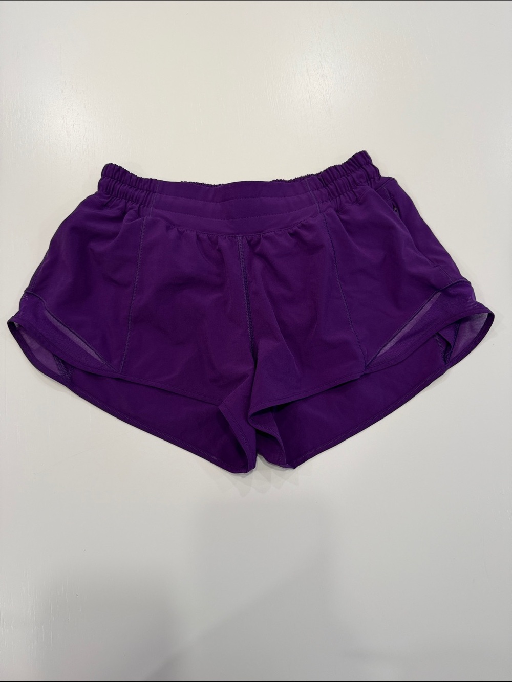 Lululemon Hotty Hot Purple Shorts Wise 4